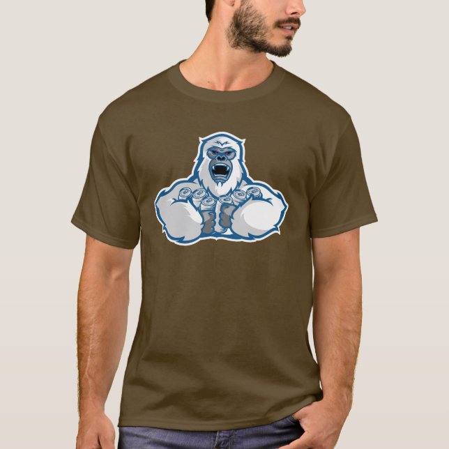 A lenda da camisa oficial de montanha Yeti (Frente)