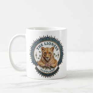A Leoa. Caneca de Café da Escócia