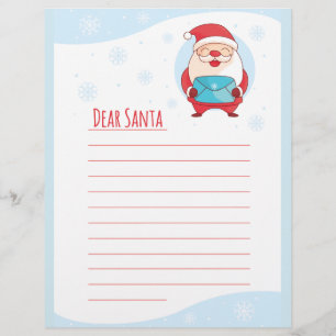 A letra bonito do divertimento a caro Papai Noel
