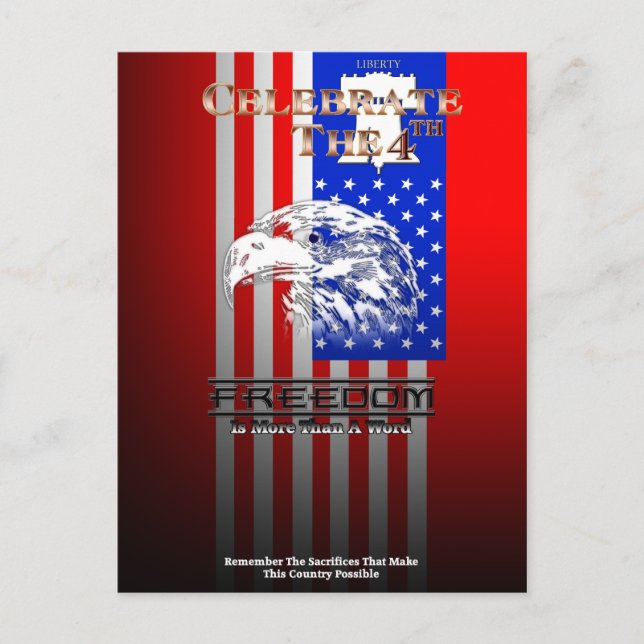 A Liberdade É Mais Do Que Um Cartão Postal De Libe (Frente)