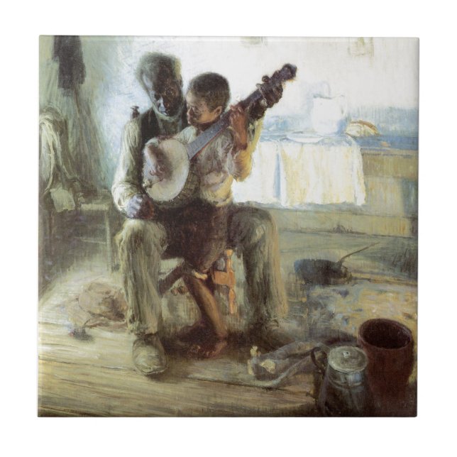 A lição do banjo (Frente)