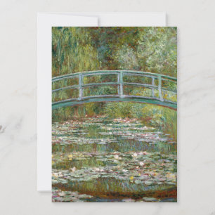 A Lily-Água Cartão Claude Monet