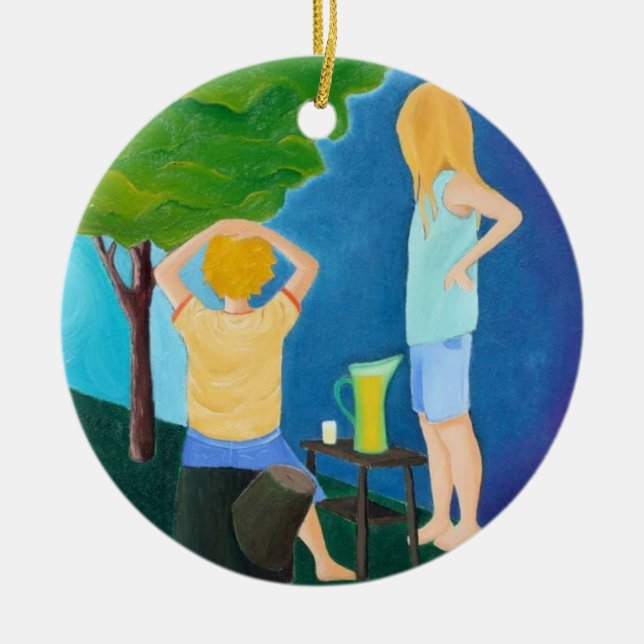 A limonada guerreia ornamento (Frente)