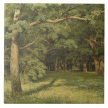 A Limpeza Florestal (Cena de Paisagem Florestal)