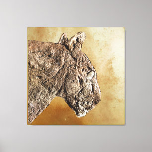 A Lioness of Les Combarelles Canvas