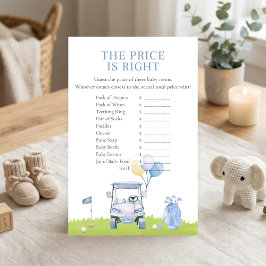 A Little Putter Golf Shower Price is Right Game