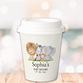 A Little Wild One Safari Animals Baby Shower