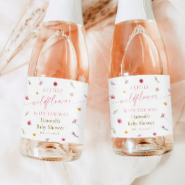 A Little Wildflower Baby Shower Champagne