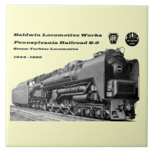 A locomotiva de Baldwin funciona a turbina de