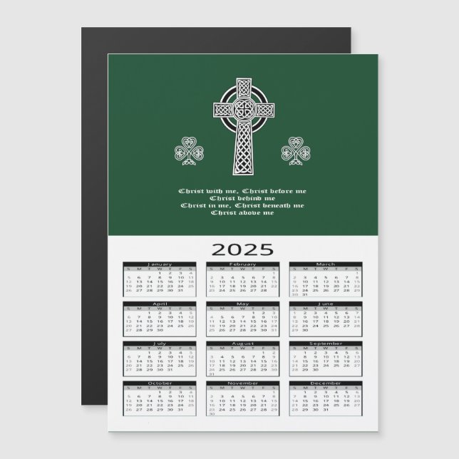 A Lorica de Saint Patrick Prayer (curta) (Frente/Verso)