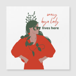 A Louca Senhora Hoya Vive Aqui Um Engraçado Hobby