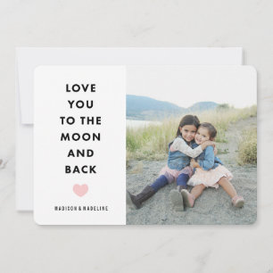 À Lua Cartão com fotos dia de os namorados