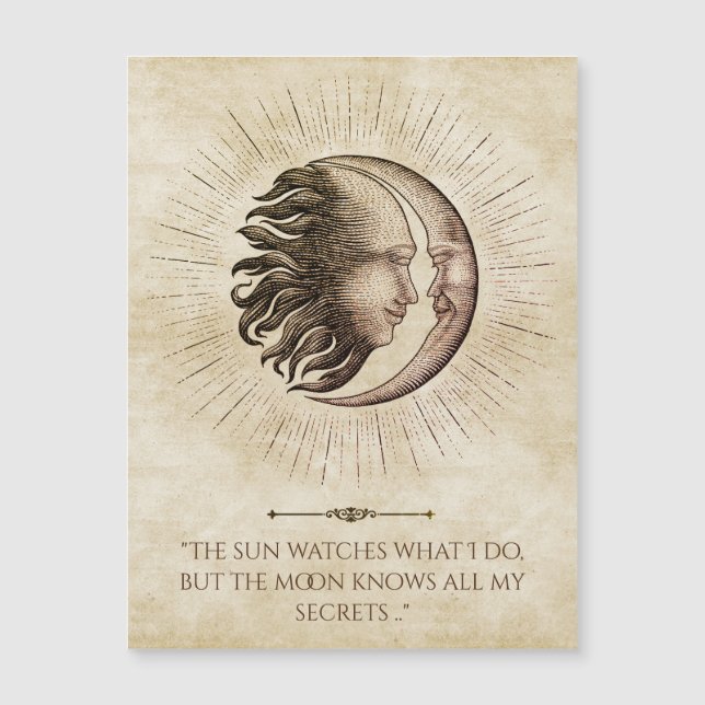 A Lua Conhece Todos Os Meus Segredos (Frente)