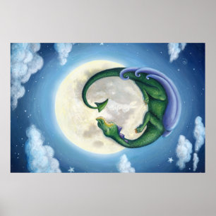 A lua do dragão sonha o poster