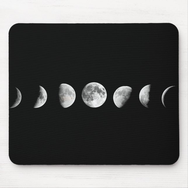 A lua legal pôr em fase Mousepad (Frente)