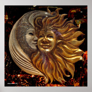 A Lua, O Sol, A Poster Do Beijo