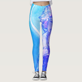 "A Lua" por Leggings Violetas Mucha