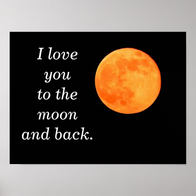 à lua - poster (Frente)