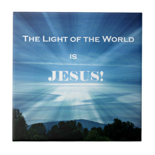 A Luz do Mundo é Jesus.