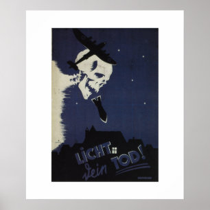 A luz significa seu poster do death_Propaganda