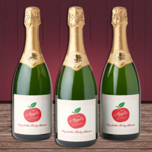 A Maçã Do Nosso Chá de fraldas De Olhos