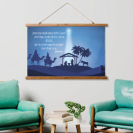 A madeira de nascimento de Jesus derrubou a tapeça