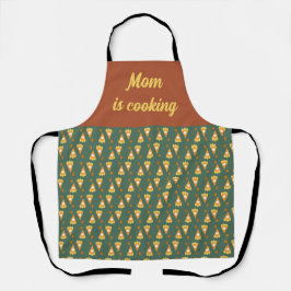 a mãe está cozinhar.