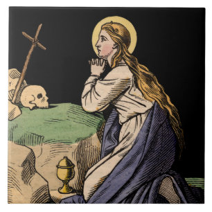 A Magdalen Penitente Rezando