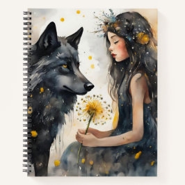 A Magia da Natureza: Segredos do Lobo Negro