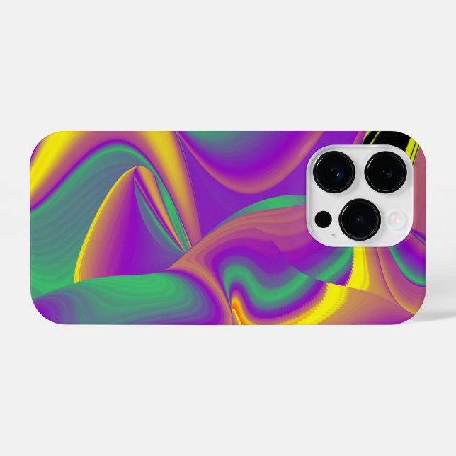 A magia das cores do Rainbowart Abstrato 3D (Verso Horizontal)