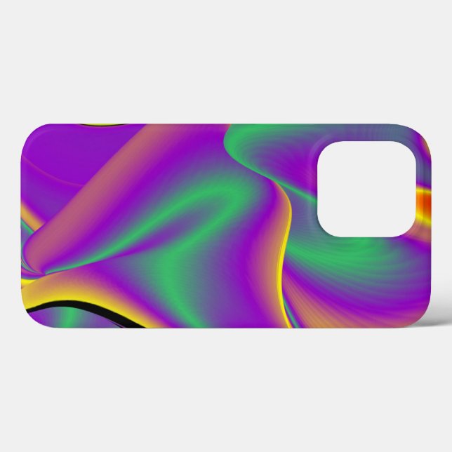 A magia das cores do Rainbowart Abstrato 3D (Verso (horizontal))