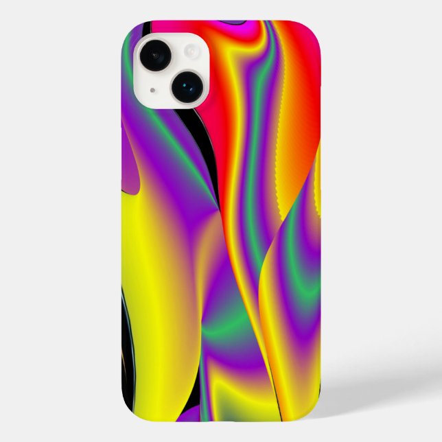 A magia das cores do Rainbowart Abstrato 3D (Verso)