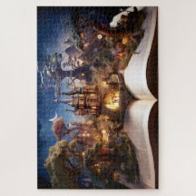 A Magia de Storybooks Jigsee Quebra-cabeça