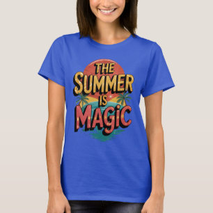 A Magia do Verão Camiseta Incrível de Verão