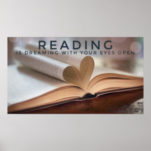 A mágica do poster da leitura