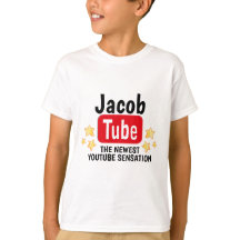 A mais nova sensação de Youtube, camisa de anivers