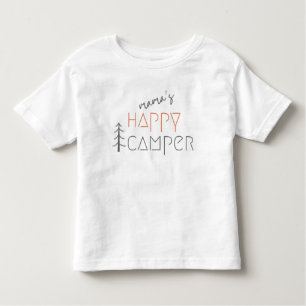 a mamãe é uma campista feliz. Camiseta para Crianç