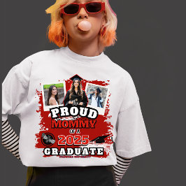 A Mamãe Orgulhosa Família Personalizada de Graduaç