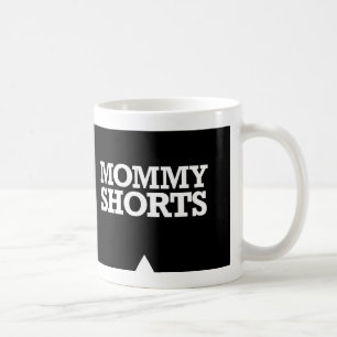 A mamãe Shorts a caneca
