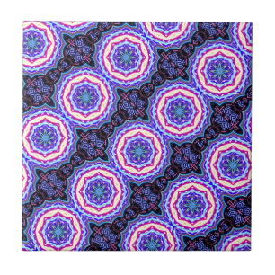 a mandala circunda o teste padrão