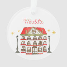 A Mansão - Ornamento Acrílico Personalizável