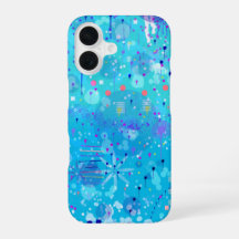 A Máquina de Bolhas: Arte Abstrata Azul