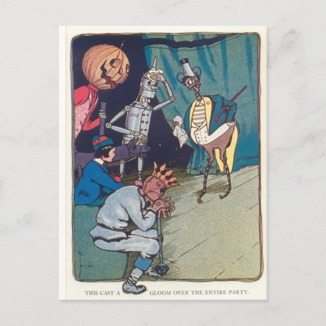 A maravilhosa terra dos cartões postais Oz (Frente)