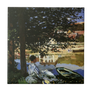 A Margem do Sena, Bennecourt de Claude Monet