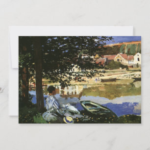 A margem do Sena, Bennecourt por Claude Monet