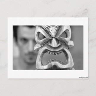 a máscara - cartão