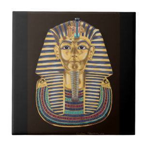 A máscara dourada de Tutankhamon