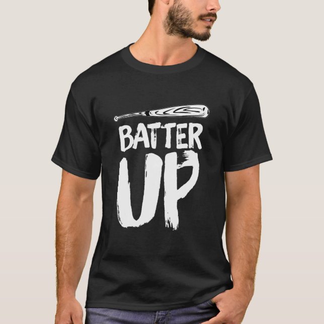 A massa acima do basebol cita a camiseta unisex (Frente)
