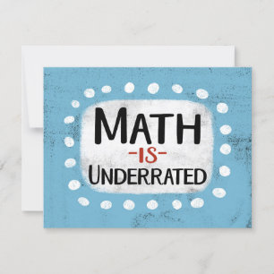 A Matemática É Um Cartão De Saudação Subestimado