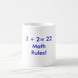 A matemática ordena a caneca